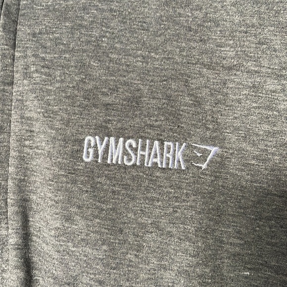 NWT Gymshark Black and Grey “Fit Hoody” Zip Up Sweater Size Medium - Picture 3 of 5